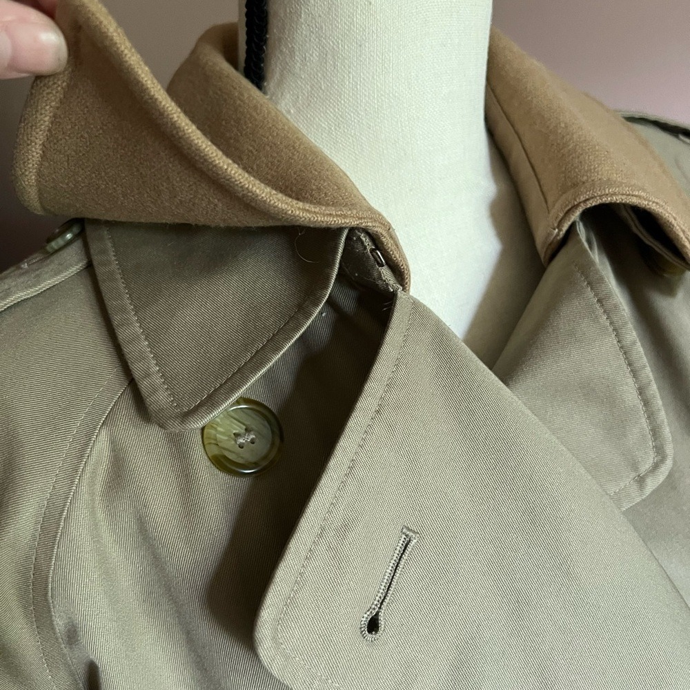 Vintage Burberry Prorsum trench coat Size 14 Extra Extra‎ Long - Picture 4 of 16